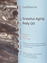 Load image into Gallery viewer, Grateful-Aging Body Oil - UnveilYourBest