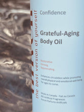 Load image into Gallery viewer, Grateful-Aging Body Oil - UnveilYourBest
